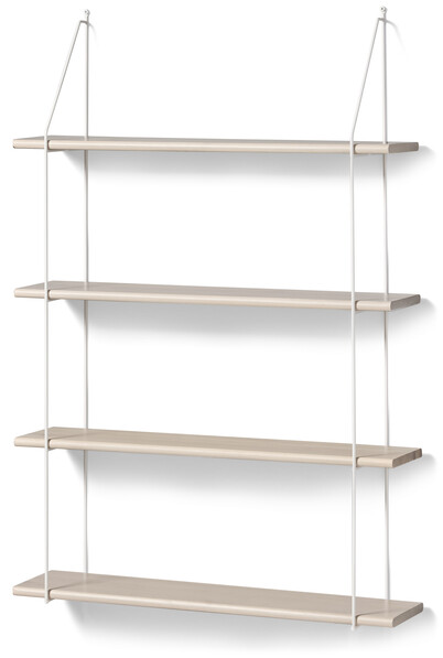 Axel - Vägghylla, B 80 cm - Beige