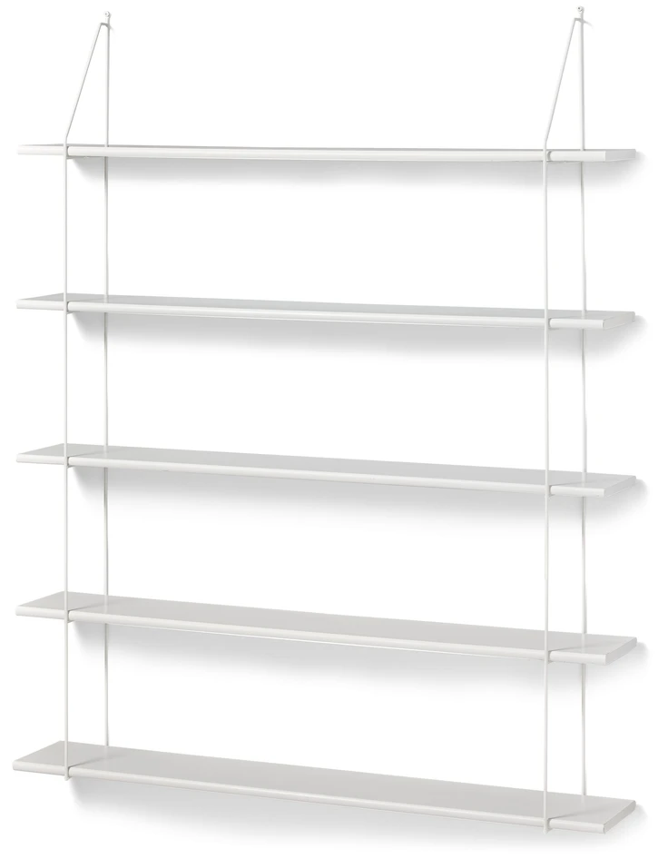 Axel - Vägghylla, B 120 cm - Vit