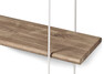 Axel - Vägghylla, B 120 cm - Brun
