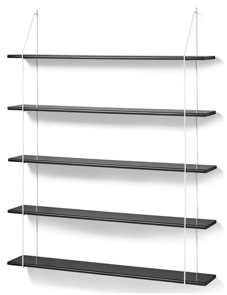 Axel - Vägghylla, B 120 cm - Svart
