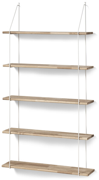 Axel - Vägghylla, B 80 cm - Brun