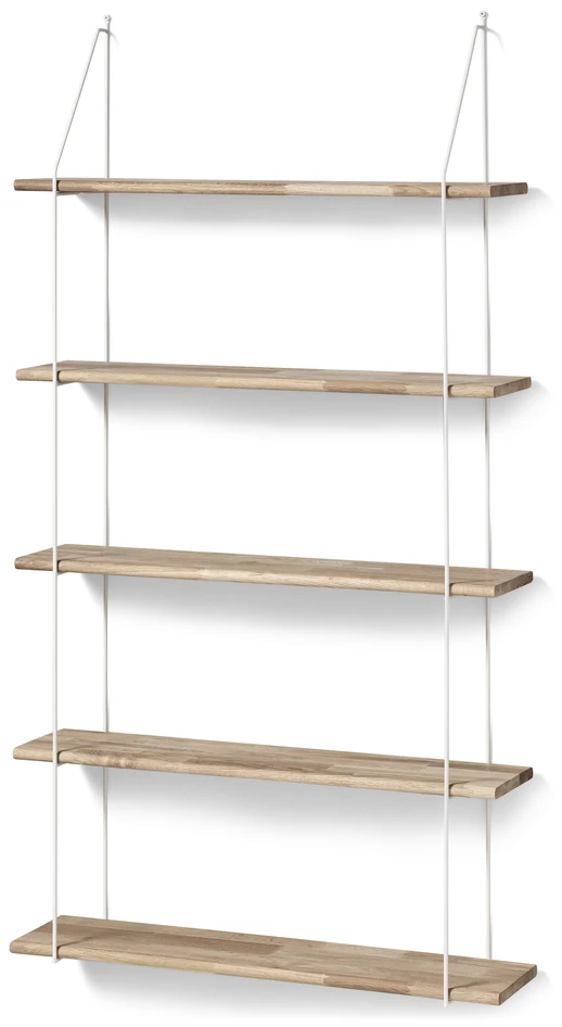 Axel - Vägghylla, B 80 cm - Brun