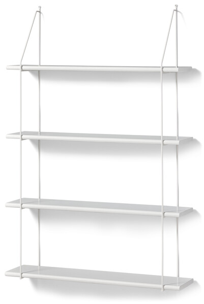 Axel - Vägghylla, B 80 cm - Vit