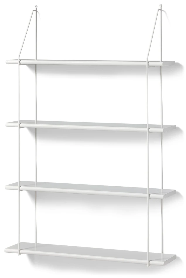 Axel - Vägghylla, B 80 cm - Vit