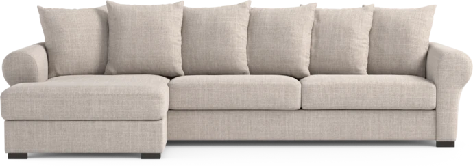 Town, 3-sits soffa med schäslong vänster