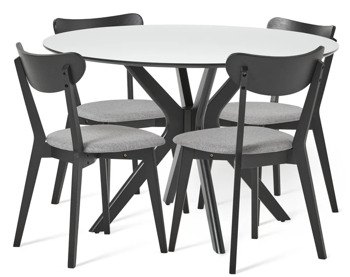 Lucas, Matgrupp med 4 stolar Ludvig