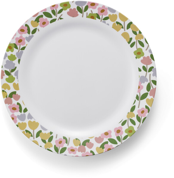 Petite Fleur - Tallrik, Ø 25 cm - Flerfärgad