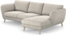 Madison - 2-sits soffa med schäslong höger - Beige