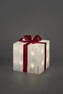 Julklapp - Dekorationsbelysning L25 B25 H25 cm - Vit