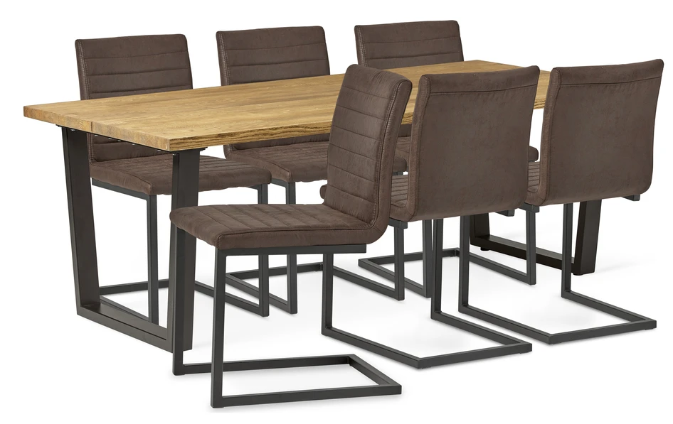Eastwood - Matgrupp med 6 stolar Chatham - Beige