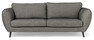 Madison - 3-sits soffa - Svart