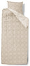 Yasmin - Påslakanset i microfiber - Beige