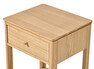 Tova - Sängbord med 1 låda, 40x37x70 cm - Beige