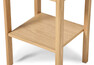 Tova - Sängbord med 1 låda, 40x37x70 cm - Beige
