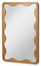 Flow - Väggspegel, B 60,5 H 91 cm - Brun