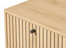 Tino - Sängbord med 2 lådor, 46x40x70 cm - Beige