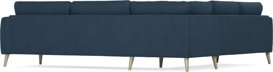 Bridge - Hörnsoffa, 2+3-sits - Blå