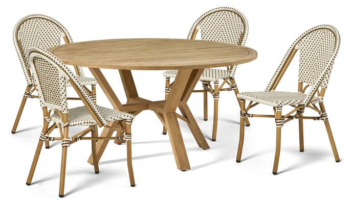 Solhaga/Campino, Utegrupp med bord och 4 stolar