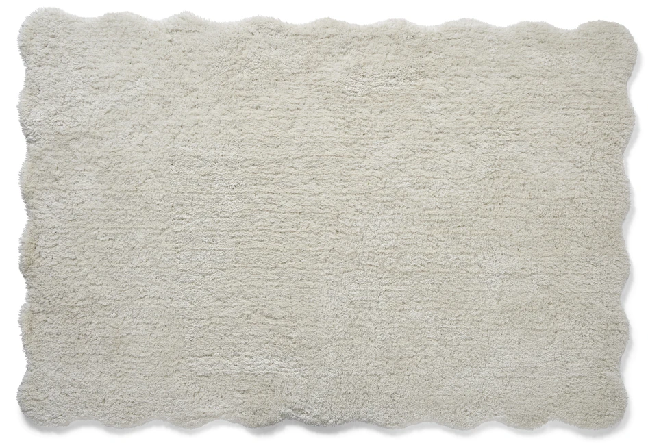 Evie - Ryamatta, 200x300 cm - Vit