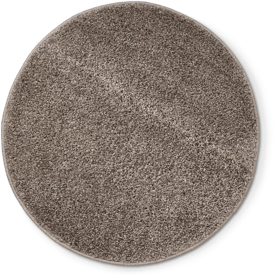 Bronäs - Ryamatta,  Ø80 cm  - Brun
