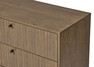 Tino - Byrå med 6 lådor, 158x40x81 cm - Brun