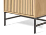 Tino - Garderob med 2 dörrar, 51x60x200 cm - Beige