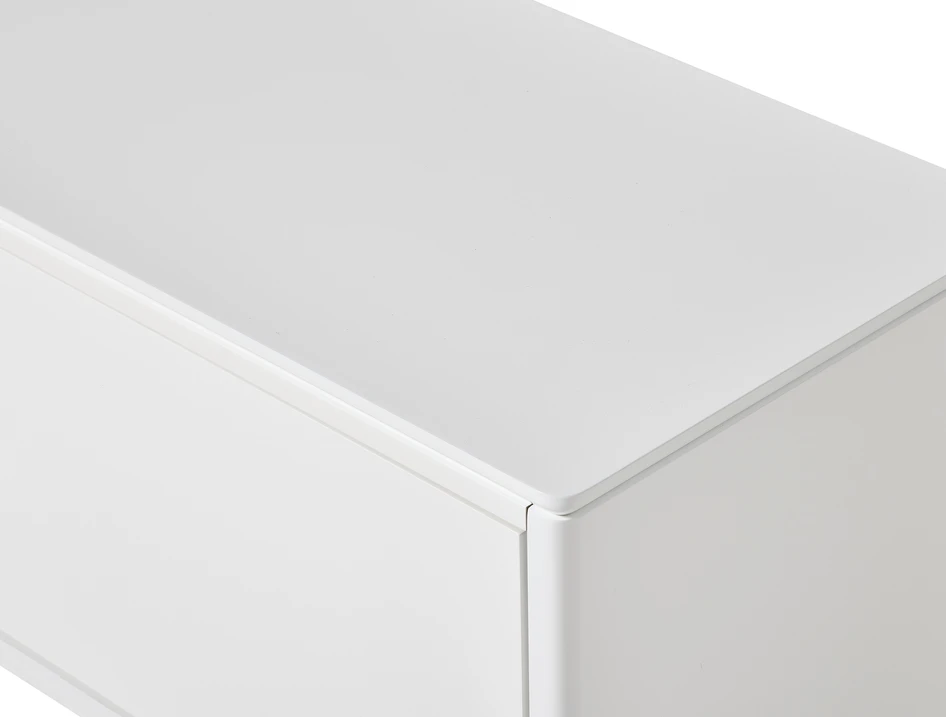 Tova - Tv-bänk, 165x40x55 cm - Vit