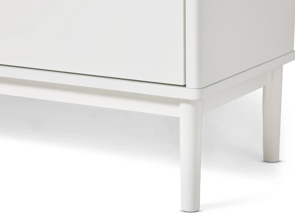 Tova - Tv-bänk, 165x40x55 cm - Vit