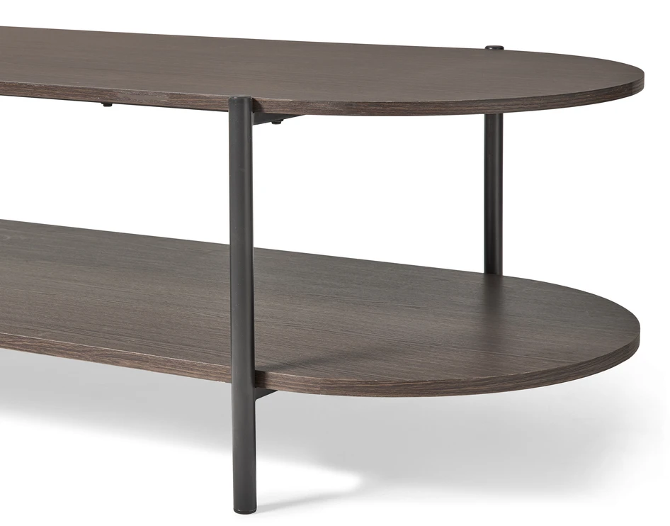 Zendra - Soffbord 160x60x45 cm - Brun