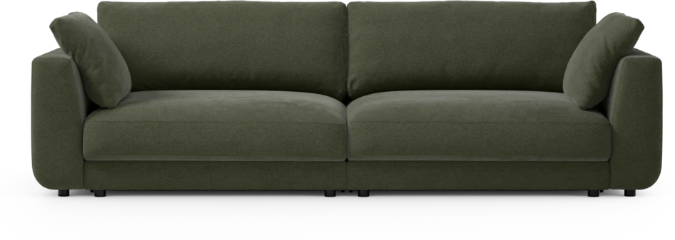 Amie - Bäddsoffa 4-sits - Grön