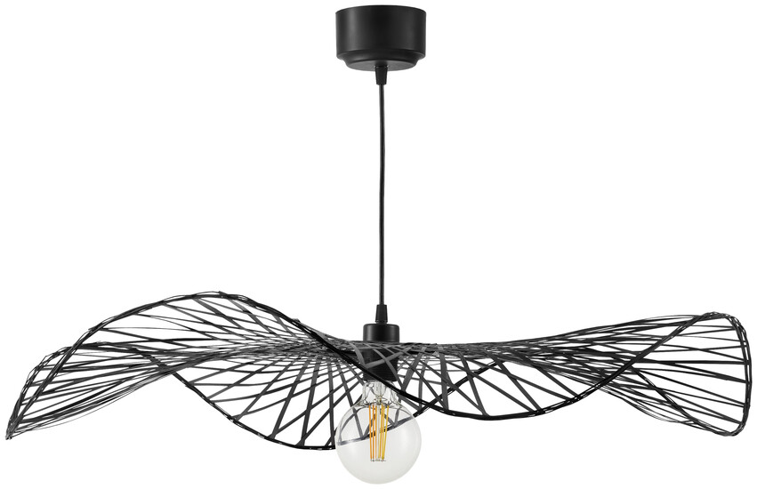 Billie - Taklampa, H15 Ø80 cm - Svart