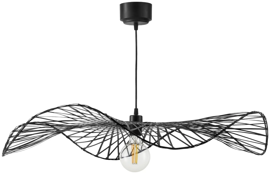 Billie - Taklampa, H15 Ø80 cm - Svart