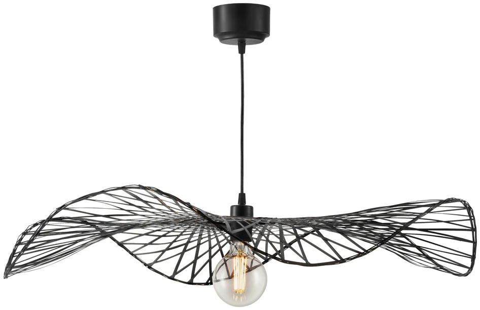 Billie - Taklampa, H15 Ø80 cm - Svart