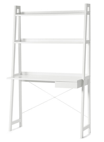 Volly - Skrivbord, L 105 cm - Vit