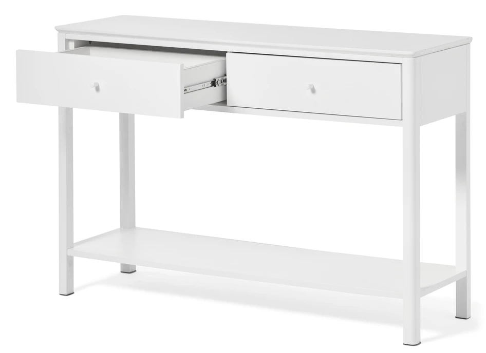 Tova - Avlastningsbord, 120x37x80 cm - Vit