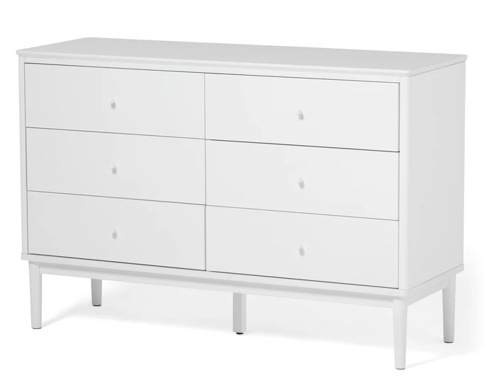 Tova, Byrå med 6 lådor, 120x42x80 cm