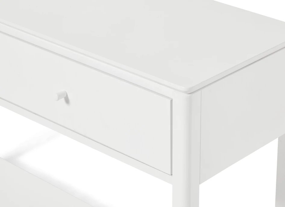 Tova - Avlastningsbord, 120x37x80 cm - Vit