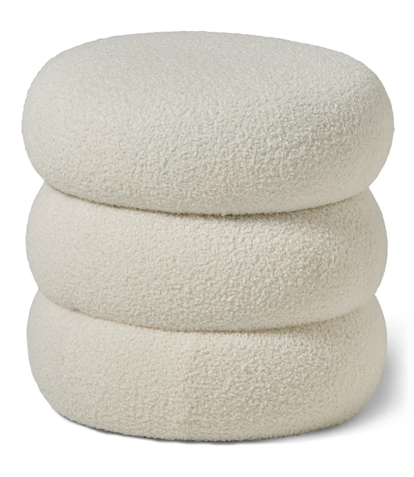 Boris, Puff, Ø 41 cm med förvaring