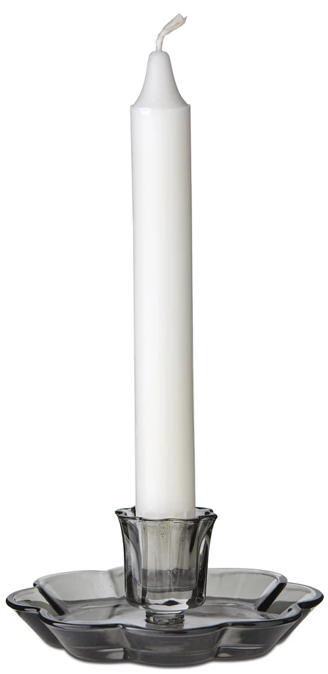 Daisy - Ljusstake, H 4,7 Ø 11,5 - Grå