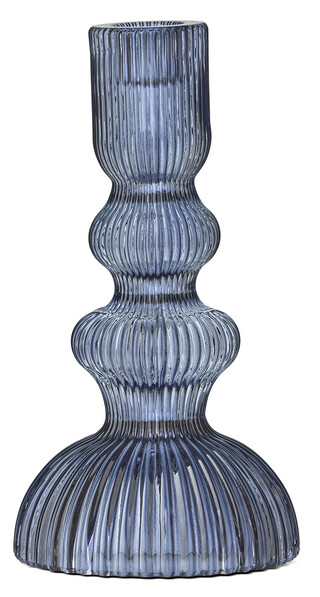 Adriana - Ljusstake, H 18 Ø 9,5 cm - Blå