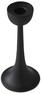 Loke - Ljusstake, H 17,7 Ø 8 cm - Svart