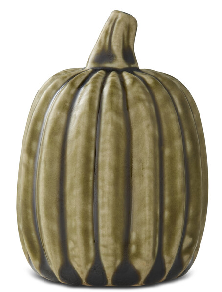Cora - Prydnadsföremål, H8 Ø6 cm - Grön