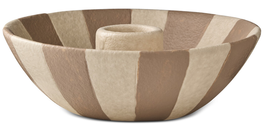 Trixie - Ljusstake, H 4 Ø 12cm - Beige