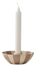 Trixie - Ljusstake, H 4 Ø 12cm - Beige