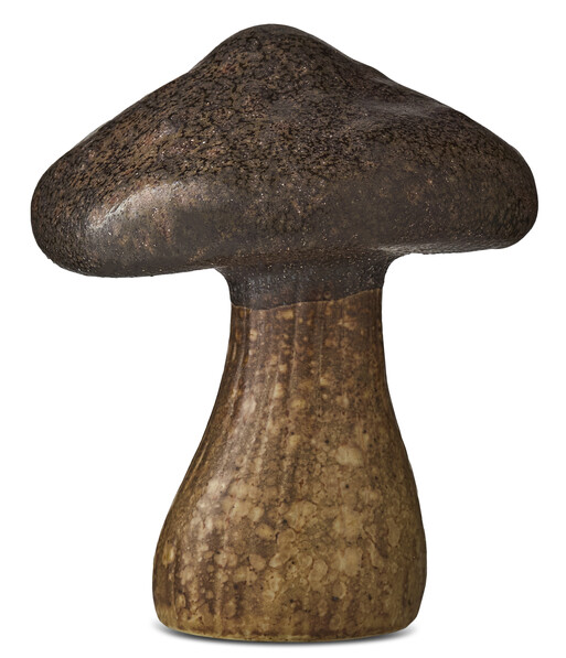 Fungi - Prydnadsföremål, H7,5 Ø6 cm - Brun