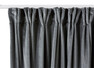 Velvet - Gardin, 140x300 cm, 2-pack - Grå