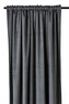 Velvet - Gardin, 140x300 cm, 2-pack - Grå