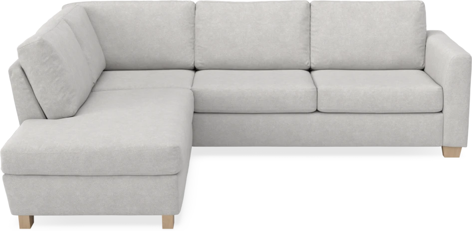 Friday - 2,5-sits soffa med divan vänster - Grå