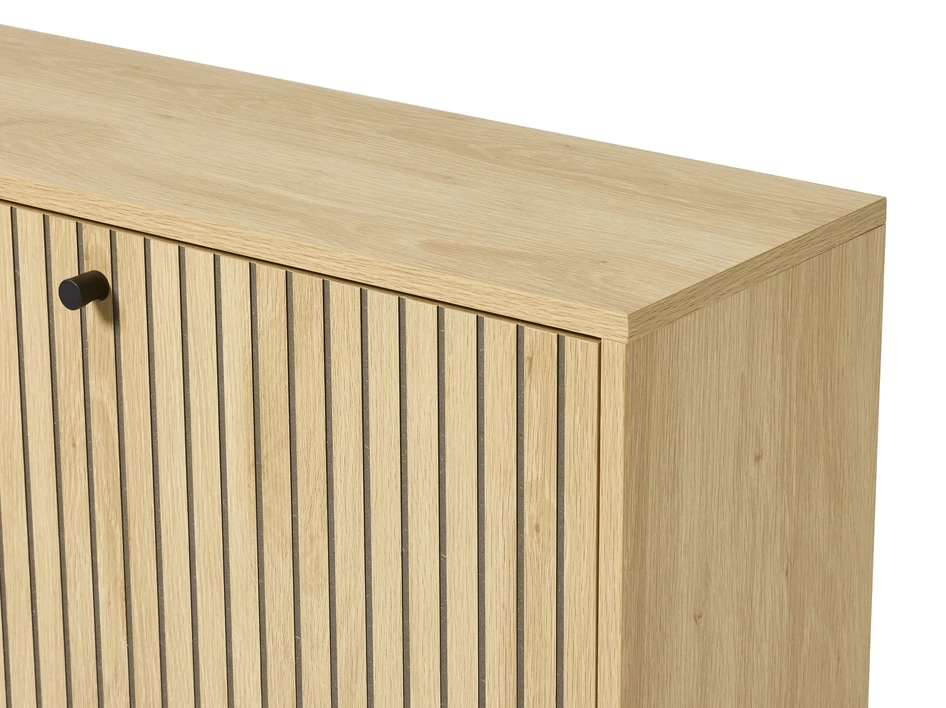 Tino - Skoskåp, 2 lådor 72x25x101 cm - Beige