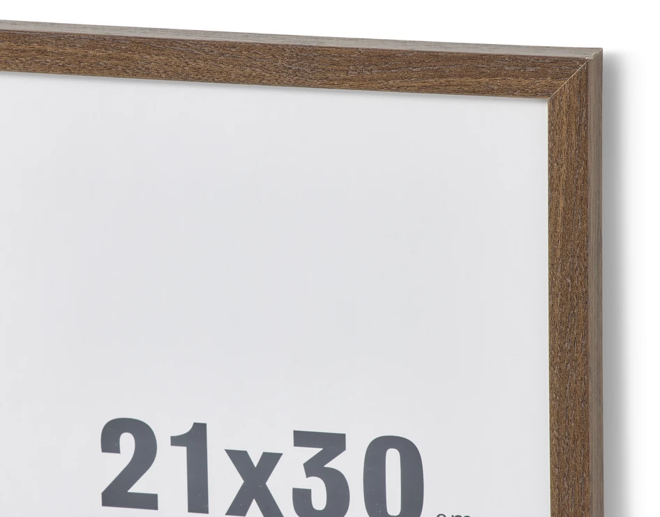 Folke - Ram, Bildstorlek 21x30 cm - Brun